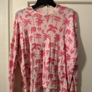 Women Vineyard Vines Medium M Pink Sweater Top
